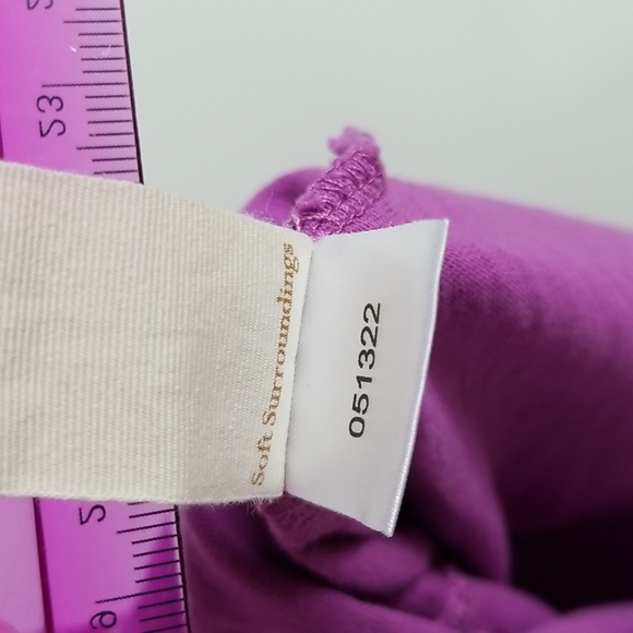 Soft Surroundings Filipa Shirtdress Fuchsia Size Small - Picture 11 of 16